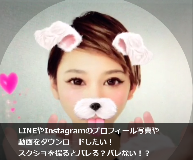 Lineプロフィールやタイムラインの画像や動画はダウンロードできる バレるバレない カラクリベイス